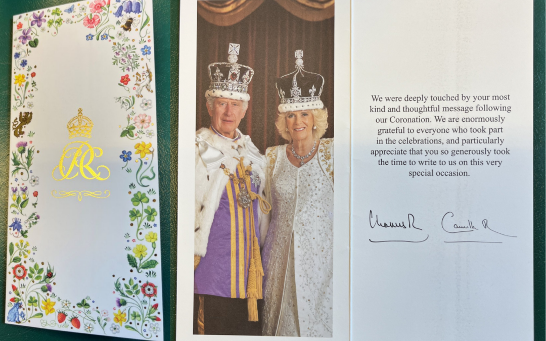 Buckingham Palace Card For APP Karen Davies