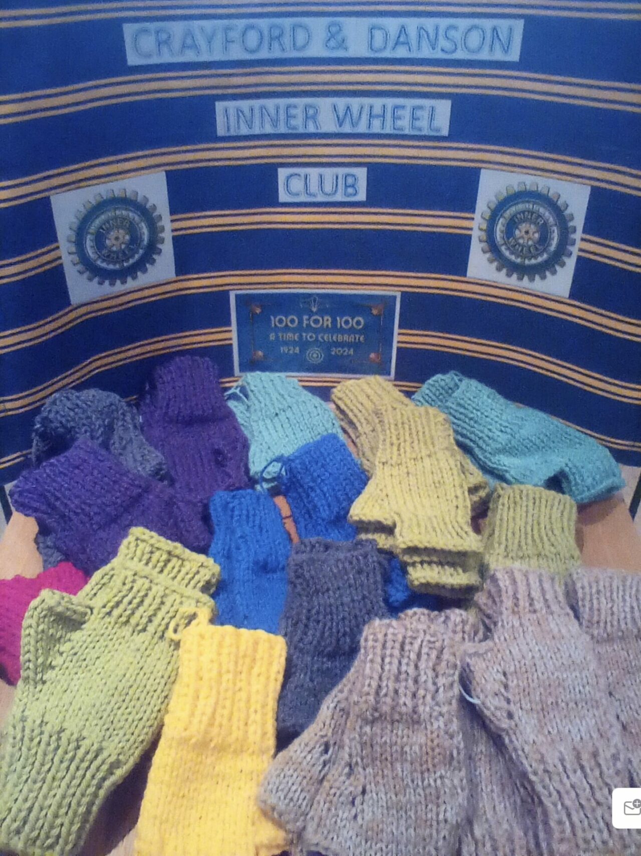 100 for 100 Mittens for Ukraine – Crayford & Danson D.12 - Inner Wheel