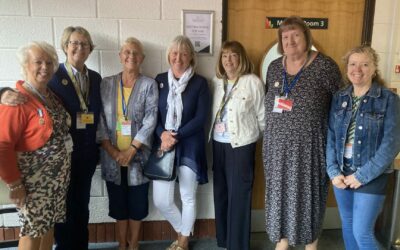 District 15 Executive Team 2024 – 2025 at the Annual Assembly