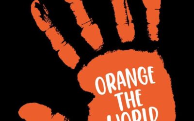 D128 – Leigh support Orange The World