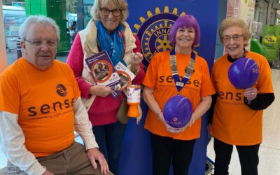 Wylde Green charity collection for SENSE