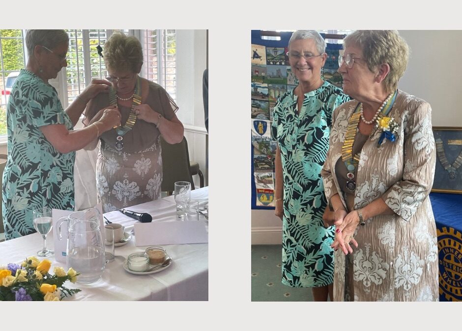 D15 Installation of District Chairman 2025-2026 Mrs Sonia Stevens
