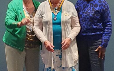 IW Hazel Grove New President Moira