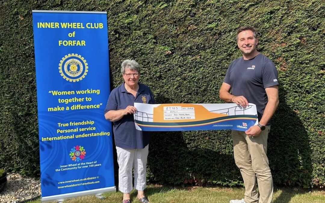 District 1 Fundraise for RNLI – £7,703 over one year