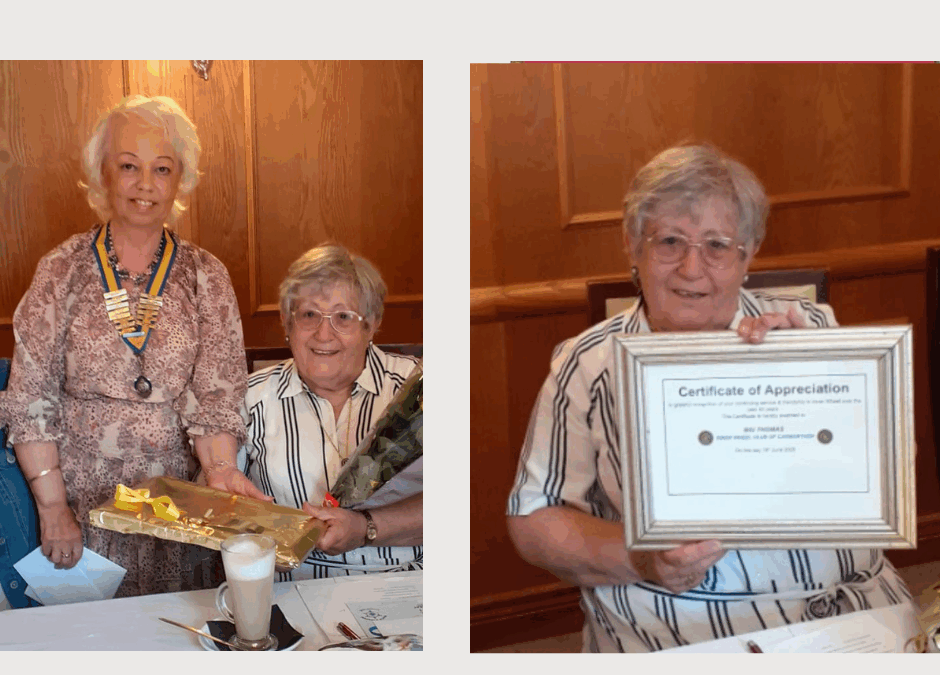 D15 Mai celebrates 50 years in Inner Wheel!
