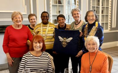 D5 IW Manchester Club Welcome District Chairman Hamida