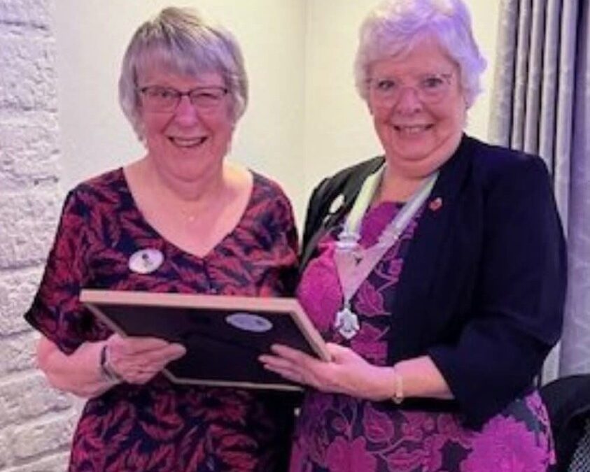 D22 Congratulations to Joan