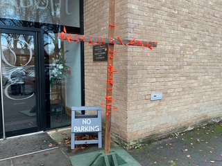 D5 IW Hazel Grove. Local Church Supports Orange the World