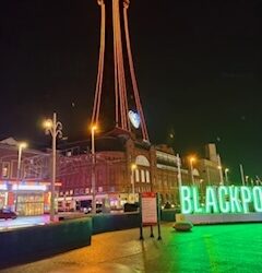 D19 – Orange Blackpool Tower