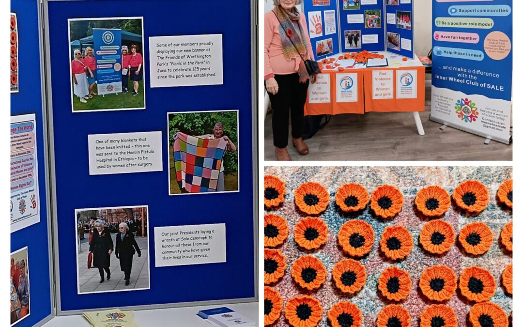 D5 IW Sale Knitted Poppies to Highlight Orange the World