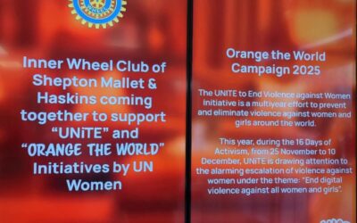 D20 – Shepton Mallet support Orange the World