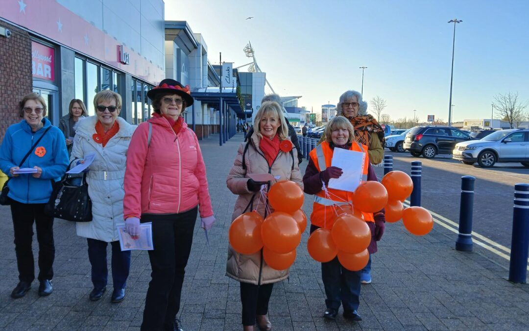 D128 – Horwich Inner Wheel support Orange the World