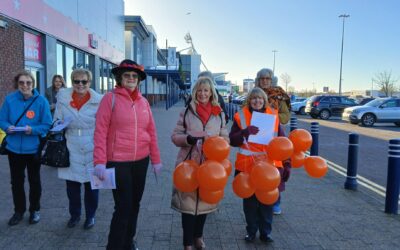 D128 – Horwich Inner Wheel support Orange the World