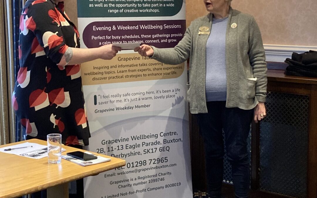 D5 IW Buxton Supports Local Mental Wellbeing Charity.