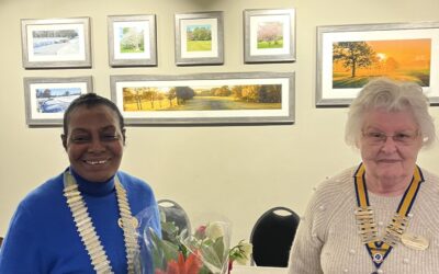 D5 Chairman Hamida Visits IW Hazel Grove