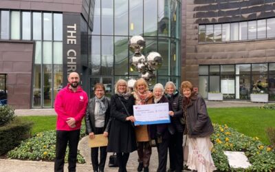 D5 IW Marple and Goyt Valley Present a Cheque To The Christie Hopital