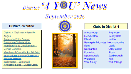 D4 – September Newsletter