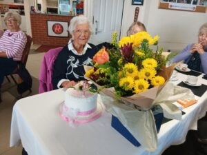 Annetta on her 90th Birthday