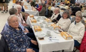Table at the Royal Cornwall Showground