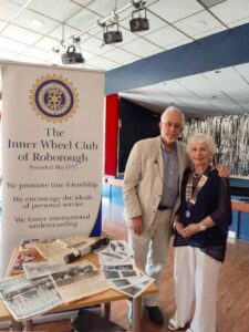 Laurence and President of Roborough Inner Wheel